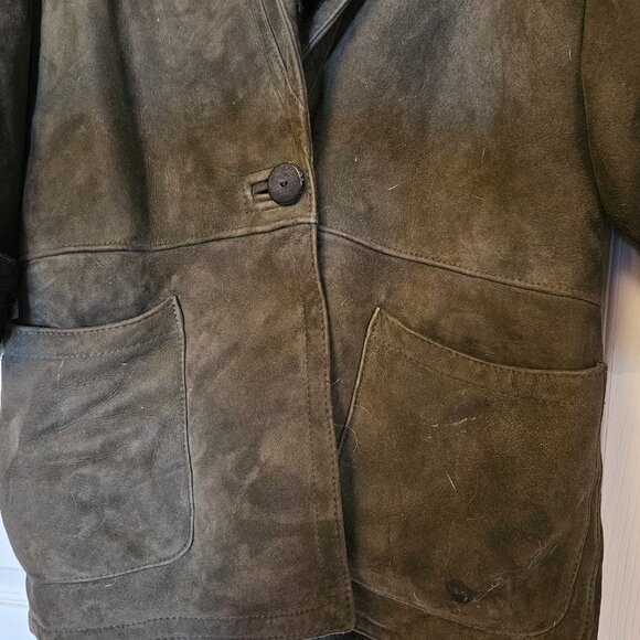 Holt Renfrew Classics Genuine Lambskin Shearling Coat - Made in Canada - S - Picture 9 of 16
